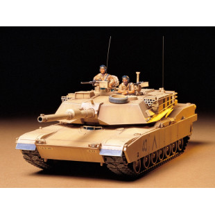 Char tank M1A1 Abrams cannon 120mm Maquette 1/35 TAMIYA