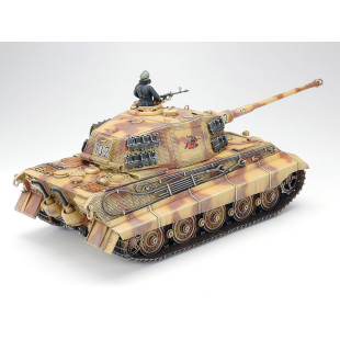 Char WW2 KING TIGER allemand tourelle Henschel maquette 1/35 TAMIYA
