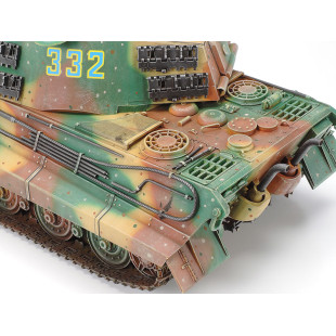 Char WW2 KING TIGER allemand tourelle Henschel maquette 1/35 TAMIYA