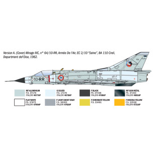 Avion Dassault MIRAGE III C maquette 1/32 ITALERI