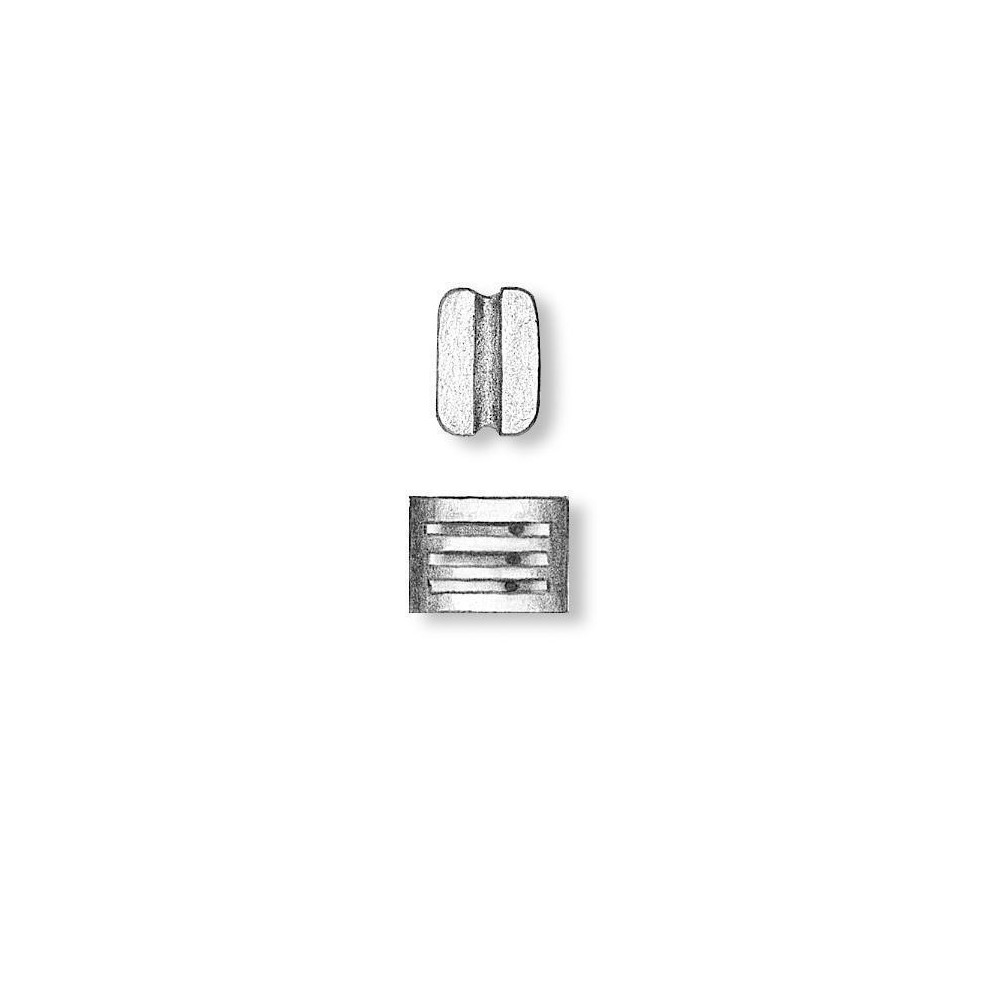 POULIES TRIPLES 5mm EN BUIS AMATI
