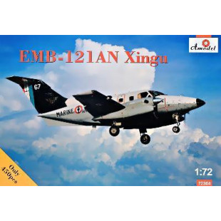 Embraer EMB-121AN XINGU maquette 1/72 AMODEL