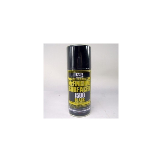 BOMBE MR FINISHING BLACK NOIR 1500 170ML GUNZE