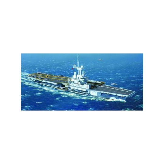 Porte-avions Charles de Gaulle 1/400ème HELLER