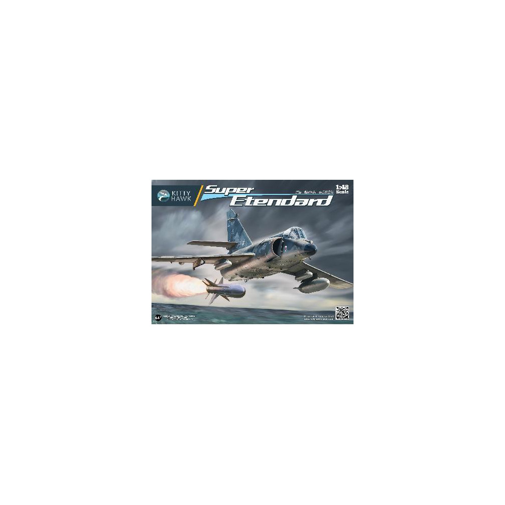 SUPER ETENDARD MODERNISE MARINE FRANCAISE 1/48 KITTY HAWK