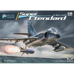 SUPER ETENDARD MODERNISE MARINE FRANCAISE 1/48 KITTY HAWK