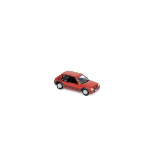 PEUGEOT 205 GTi 1.9 1987 ROUGE 1/87 NOREV