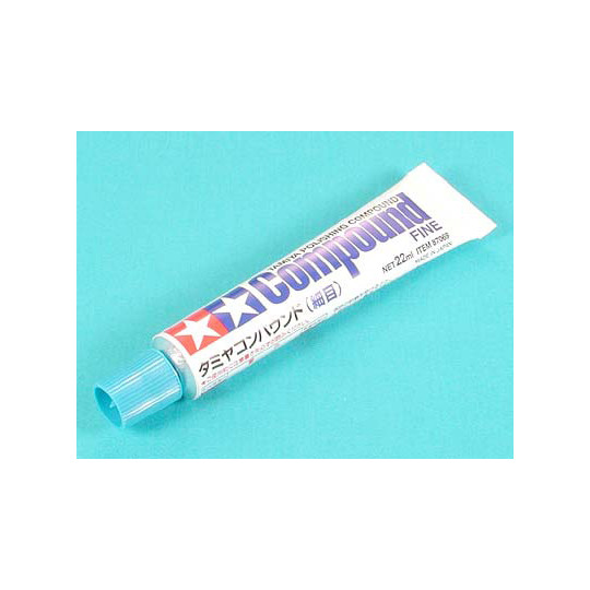 Pâte à polir grain fin compound FINE TAMIYA