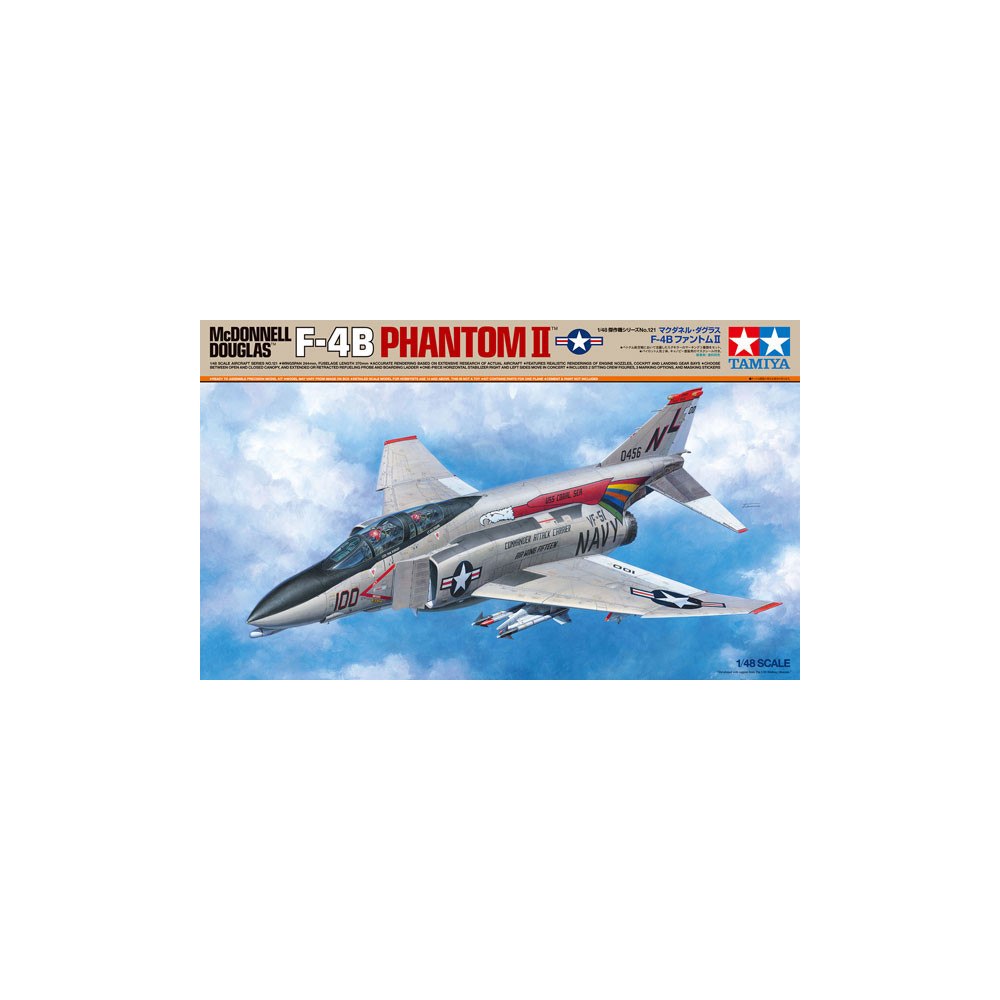 McDonnell Douglas F-4B Phantom II maquette 1/48 TAMIYA