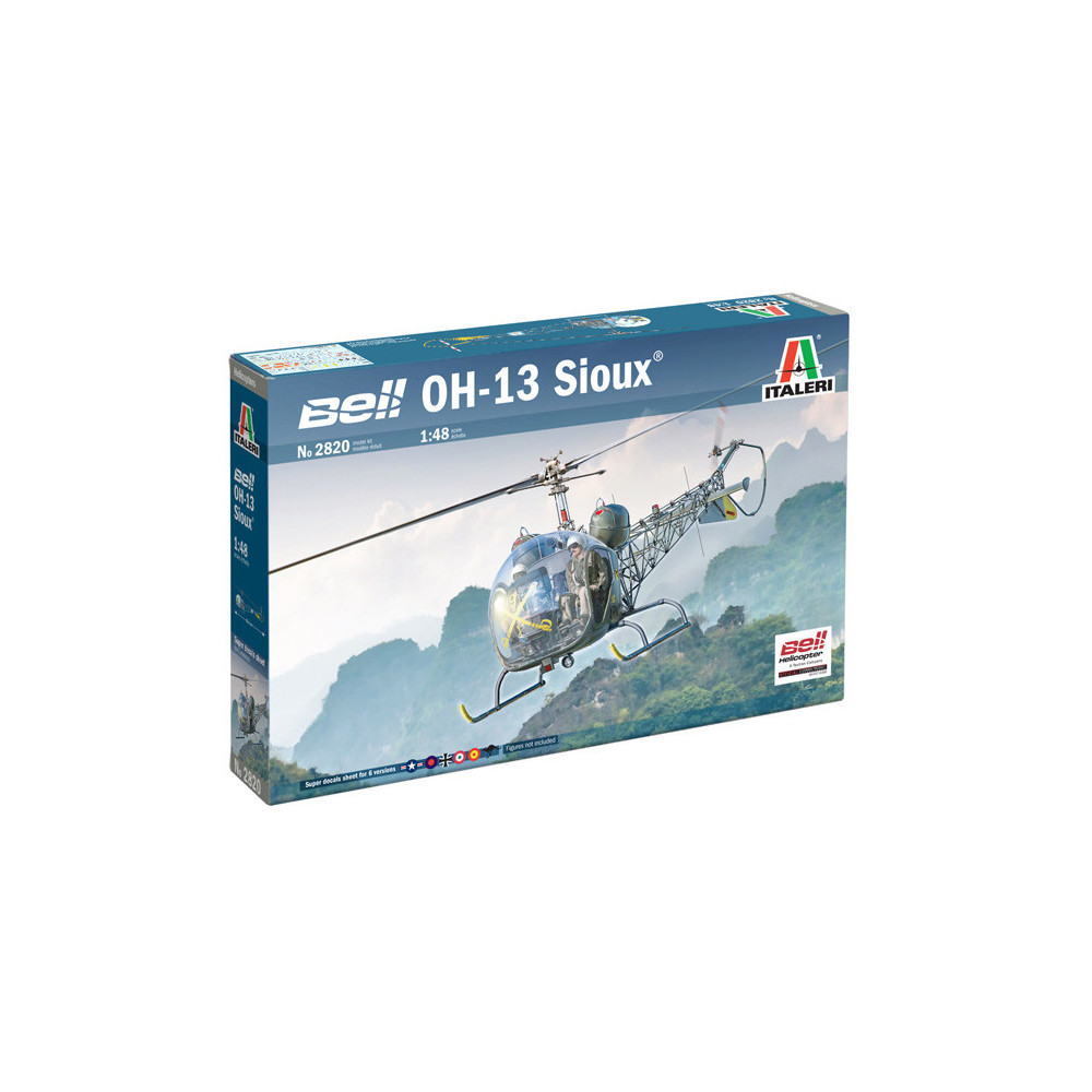 Helico Bell 47 OH-13 SIOUX 1/48 ITALERI