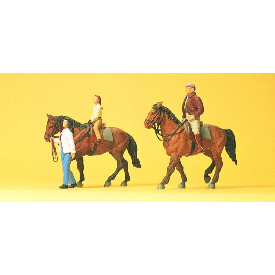 Chevaux et cavaliers 1/87 HO PREISER