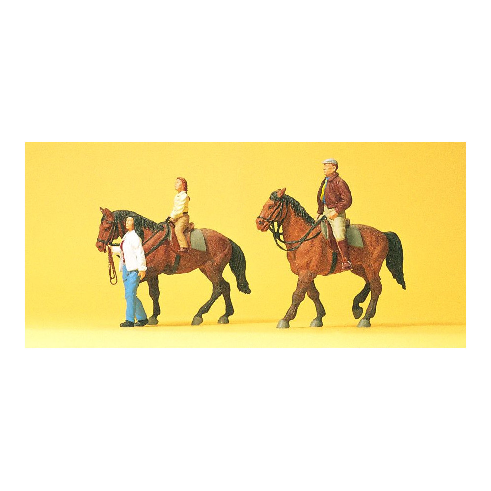Chevaux et cavaliers 1/87 HO PREISER
