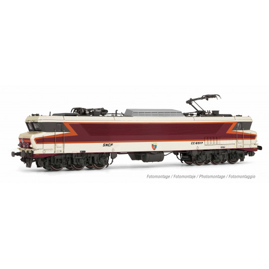 Locomotive electrique Digital SON ESU CC 6500 6517 SNCF 1/87 HO JOUEF
